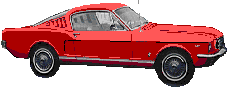 classic 1965 Ford Mustang fastback