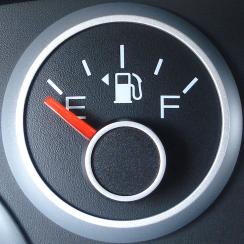 poor fuel economy fuel gauge