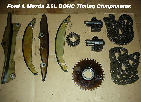 mazda ford timing chain components