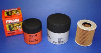spin-on and cartridge style oil filters