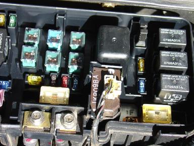 power center fuses and relays