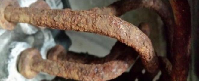 rusty brake lines