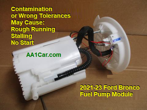 2022 Ford Bronco Fuel Pump Module