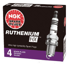 NGK Ruthenium spark plugs