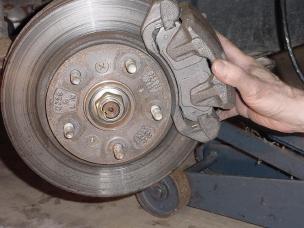 grooved brake rotor