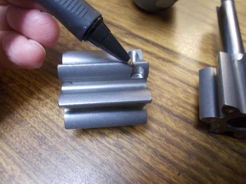 Schumann Paddle Wheel scallops on gear teeth